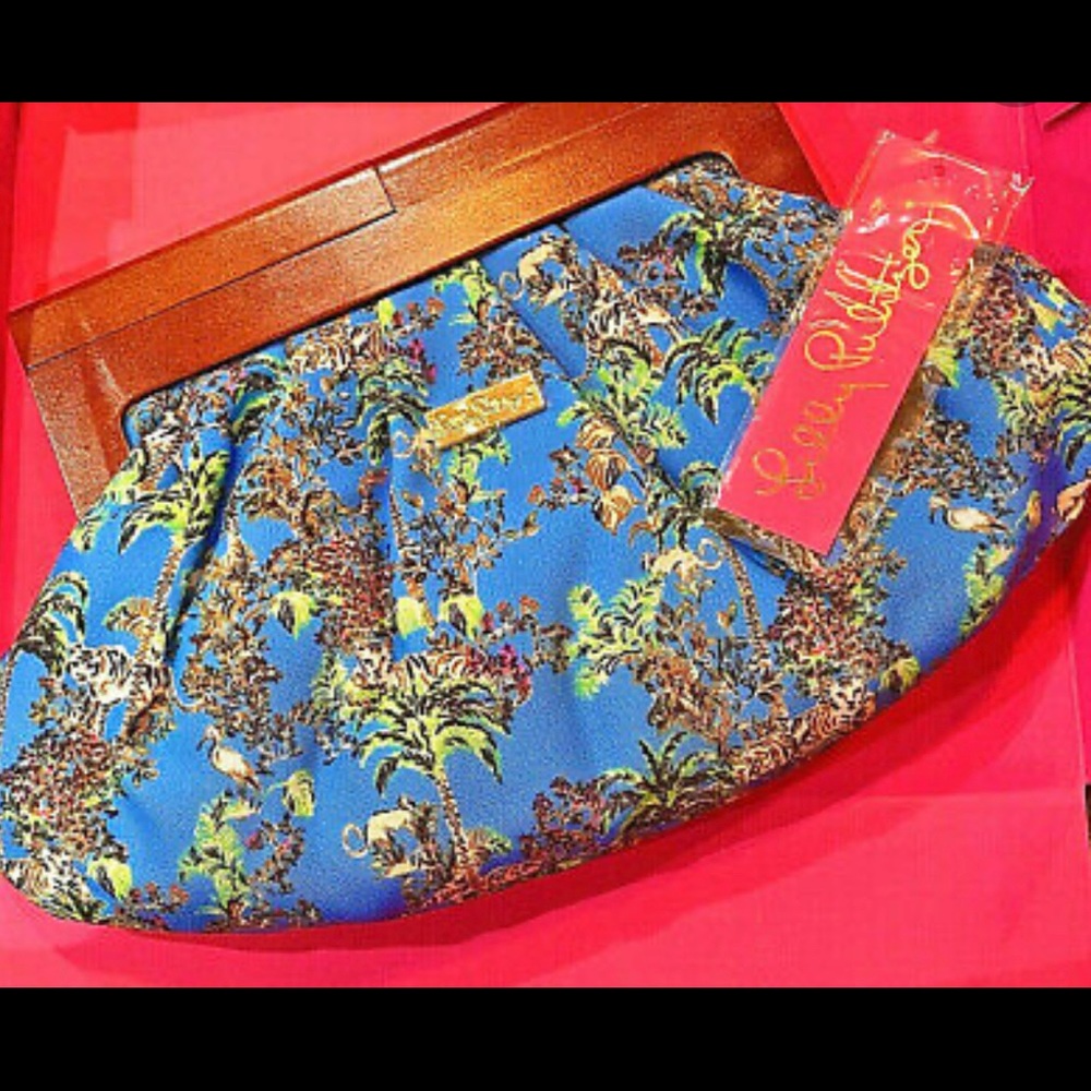 Lilly pulitzer bermuda bag tiger queen